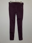 Rag & Bone "Legging Zipper" Maroon Skinny Leg Jeans W/Ankle Zippers, Size 26 — photo 2