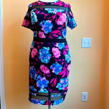 Boutique Floral Print Dress Size 3X 22/24
