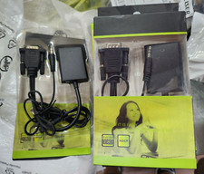 6x VGA Male to HDMI Female with Audio Adapters - NEW 