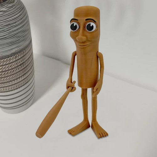 Brainrot Series: Plush Tungtungtung Sahur – Limited Edition Physical Figure Toy