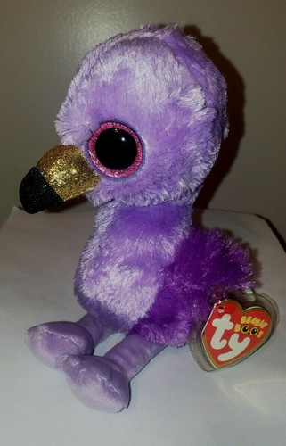 Ty Beanie Boos - FIFI the Purple/Black 