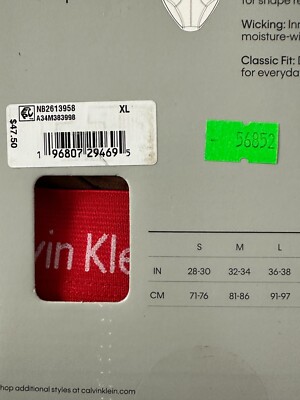 Calvin Klein Men's Black Cotton Stretch 3 Pack Low Rise Trunk