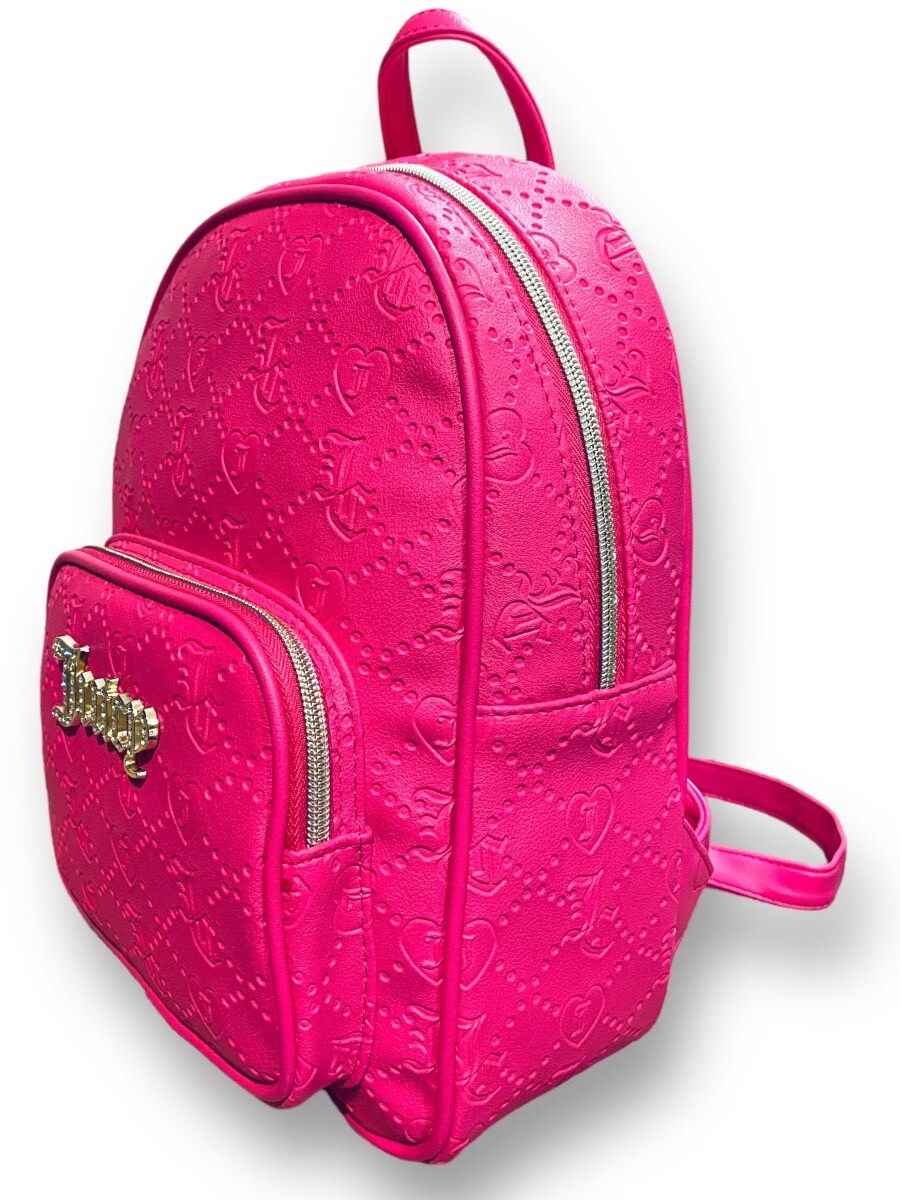 Juicy Couture Dusty Blush Semi Charmed Mini Backpack NWT JUICY COUTURE Semi Charmed Mini Satchel With Pouch Dusty  main image 4