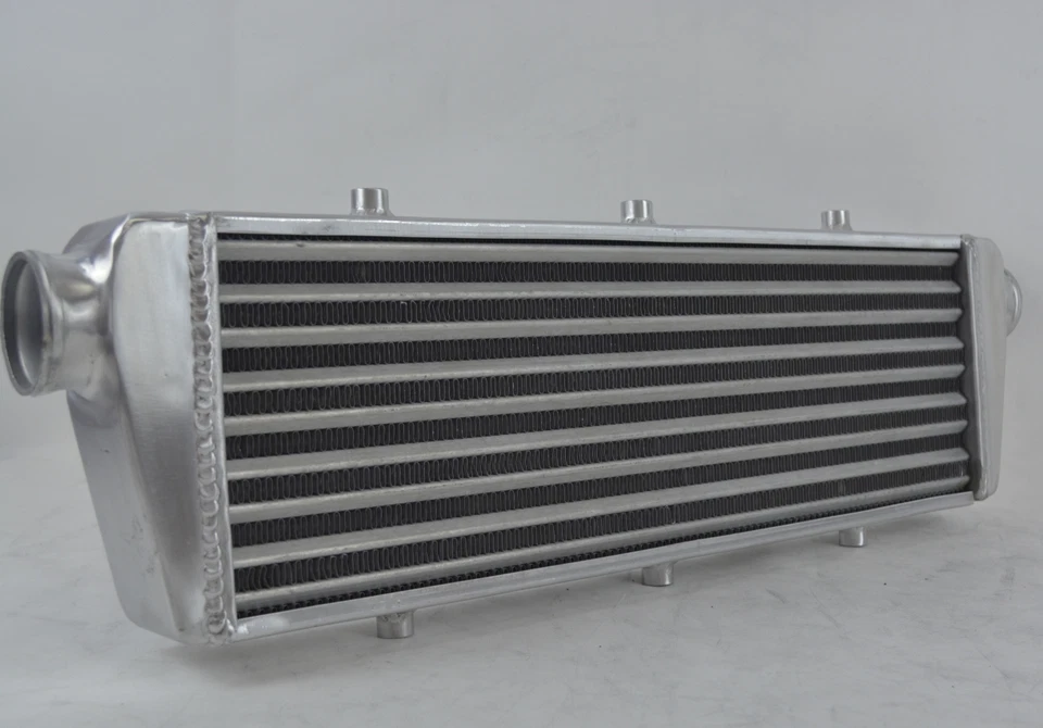 Intercooler turbo universal de aluminio 24"X8"X3" FMIC 2,25"" entrada/salida Foto 4 de 4