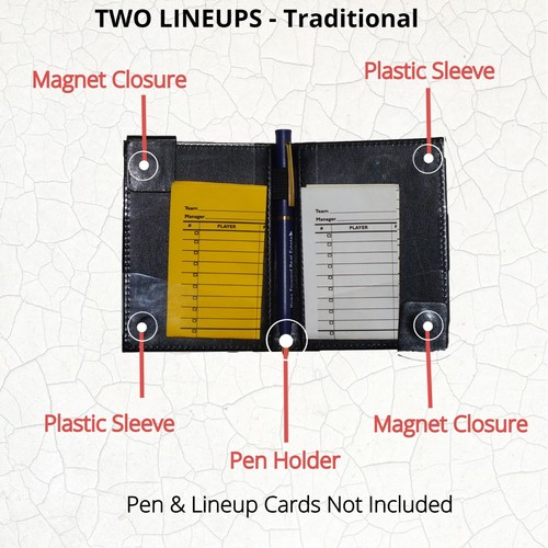 WellReviewed! Umpire Lineup Card Holder (HighQuality!) Buy More