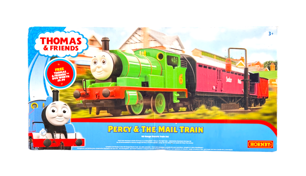HORNBY 00 GAUGE R9284 PERCY THE MAIL TRAIN SET BOXED