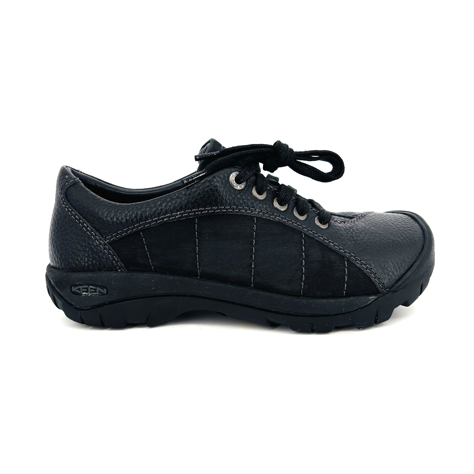 Scarpe Oxford donna 7 5 Keen Presidio II nere pelle pizzo basso sneakers 1011400
