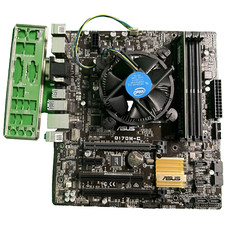 ASUS Q170M-C Motherboard i5-6400 2.7GHz 8G DDR4 I/O shield Used Tested