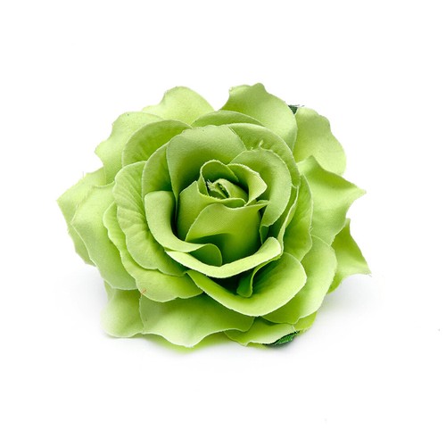 2x Fabric Rose Flower Large Hair Clamp Claw Clip Corsage Wedding Bridal Hairpin# - Picture 10 of 23