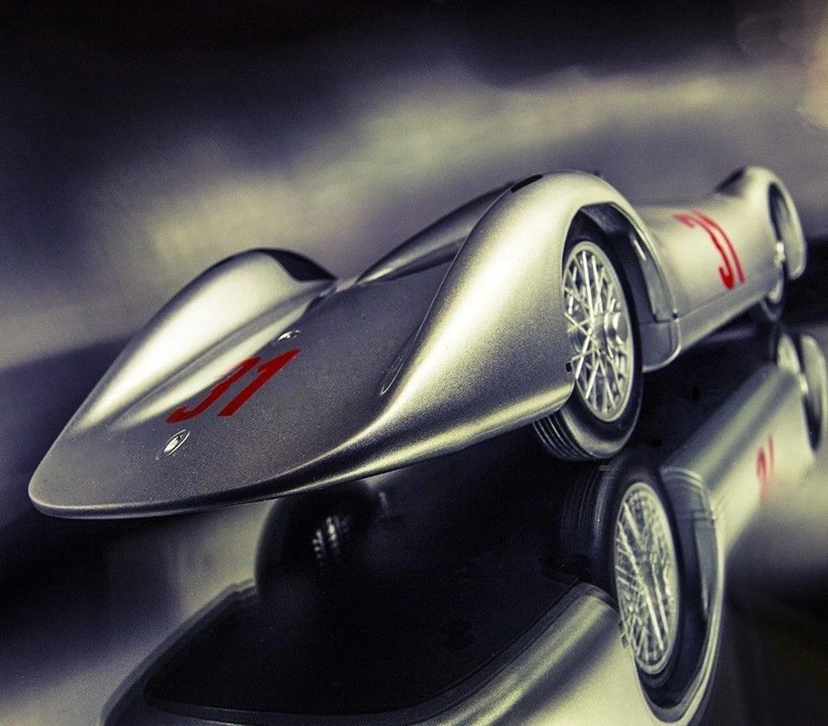 Race Car Grand Prix Racing1 18Vintage24Le Mans Racer12Custom Built Metal Model - Image 2 of 4