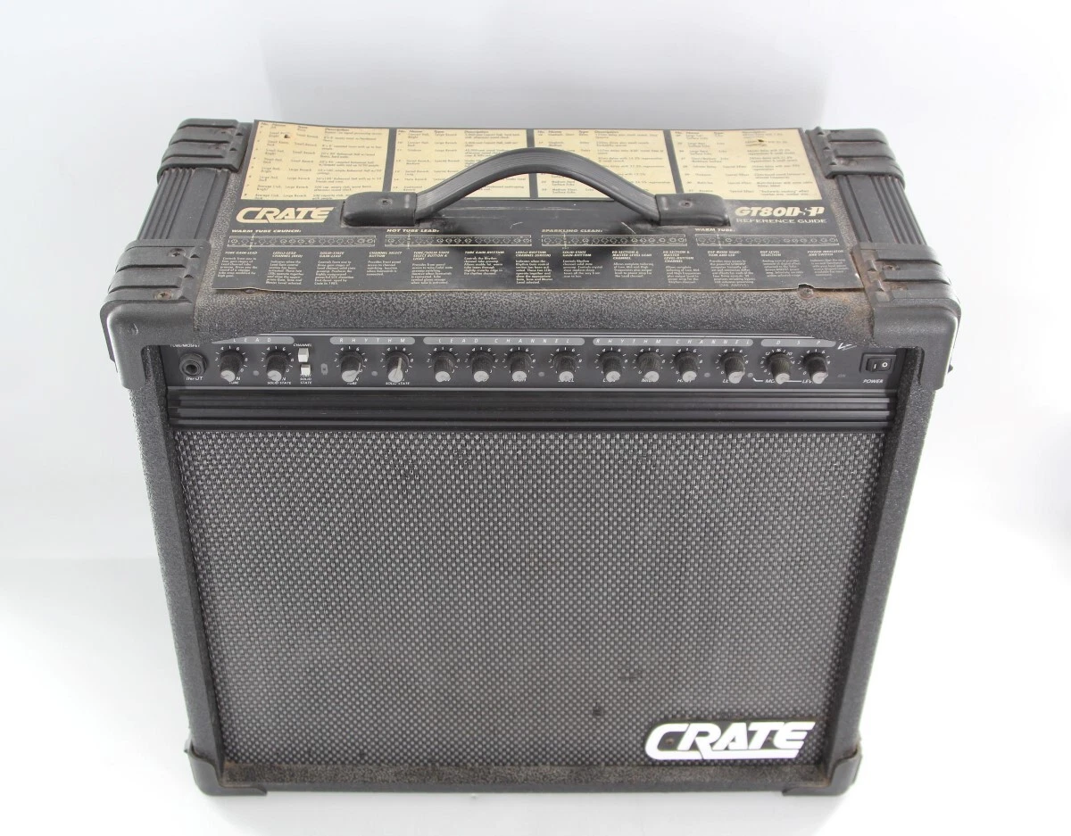 Crate GT 80DSP QuadraDrive Solid State Hybrid Tube AMP FPP005815