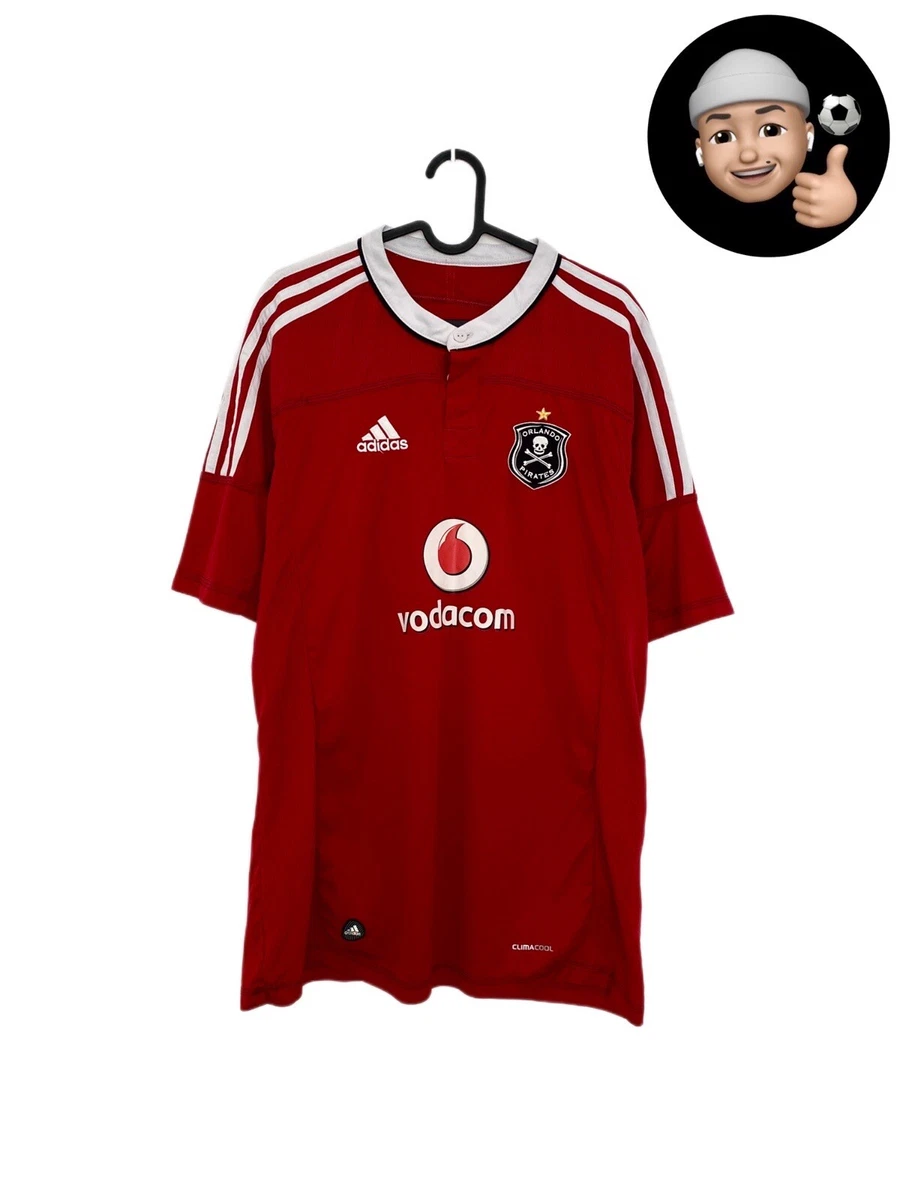 Jersey Mens Orlando Pirates Football Club Away Red 19 / 20 - Official  Merchandise