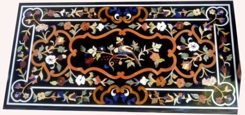 122cm x 61cm Marbre Table Top Pierre Pietra Dura Inlay Maison - Picture 1 of 1