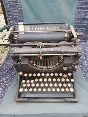 最終値下げ【希少】Underwood Standard タイプライター Antique 1920's No. 5 Underwood Standard Typewriter | eBay