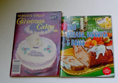 Christmas Cakes (1981)  + 250 Breads, Biscuits & Rolls (Culinary Arts)
