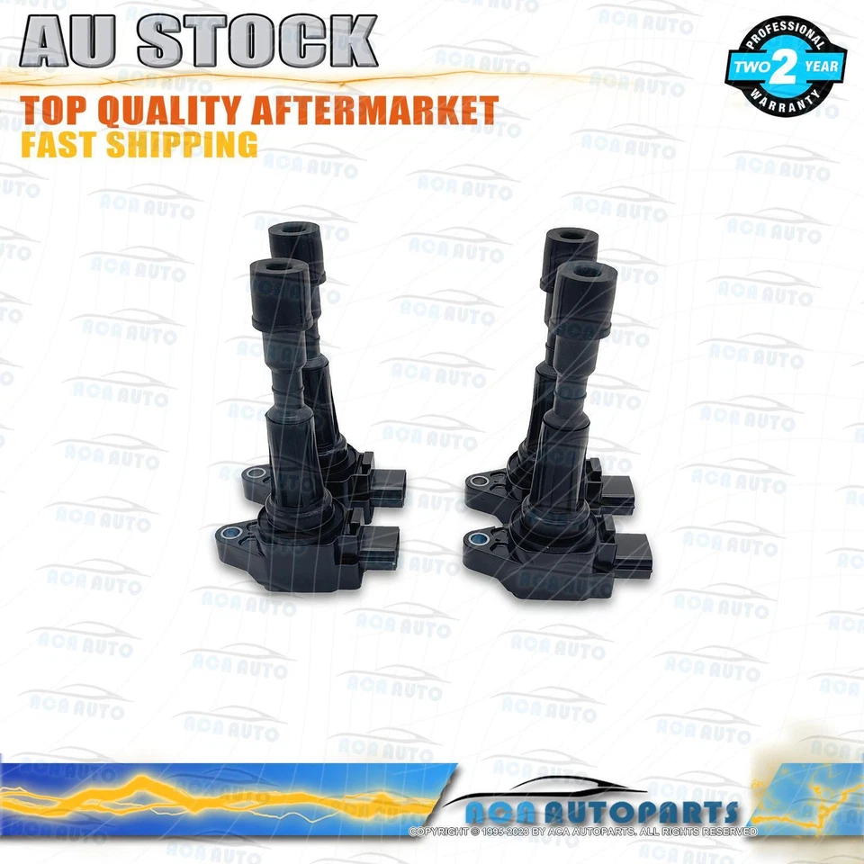 4x Ignition Coils Suitable for Mazda 2 DY DE 1.5L 4Cyl 2005-2010 U5144 - image 3 of 4