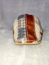 Jamont Newsboy Cap Flat Plaid Patchwork Hat Multicolor Adjustable Yanguan