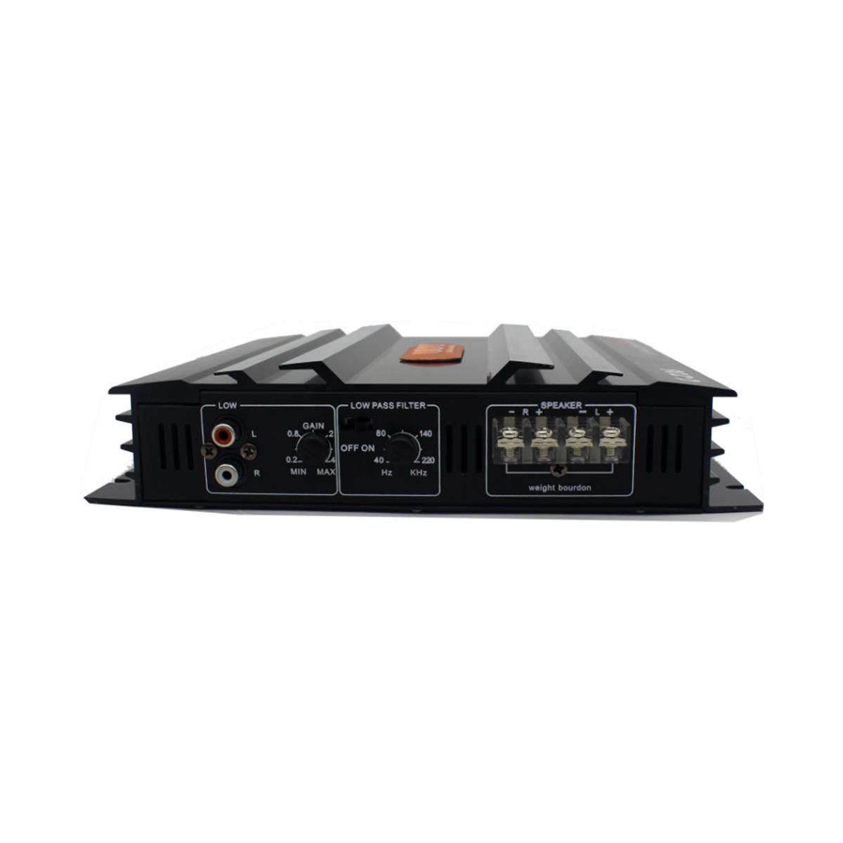 Car Stereo Audio Amplifier C236 3800W 2 Channel for Car Subwoofer E5S9