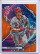 2022 Topps Cosmic Chrome - TYLER O'NEILL - Orange Galactic Refractor #d/25
