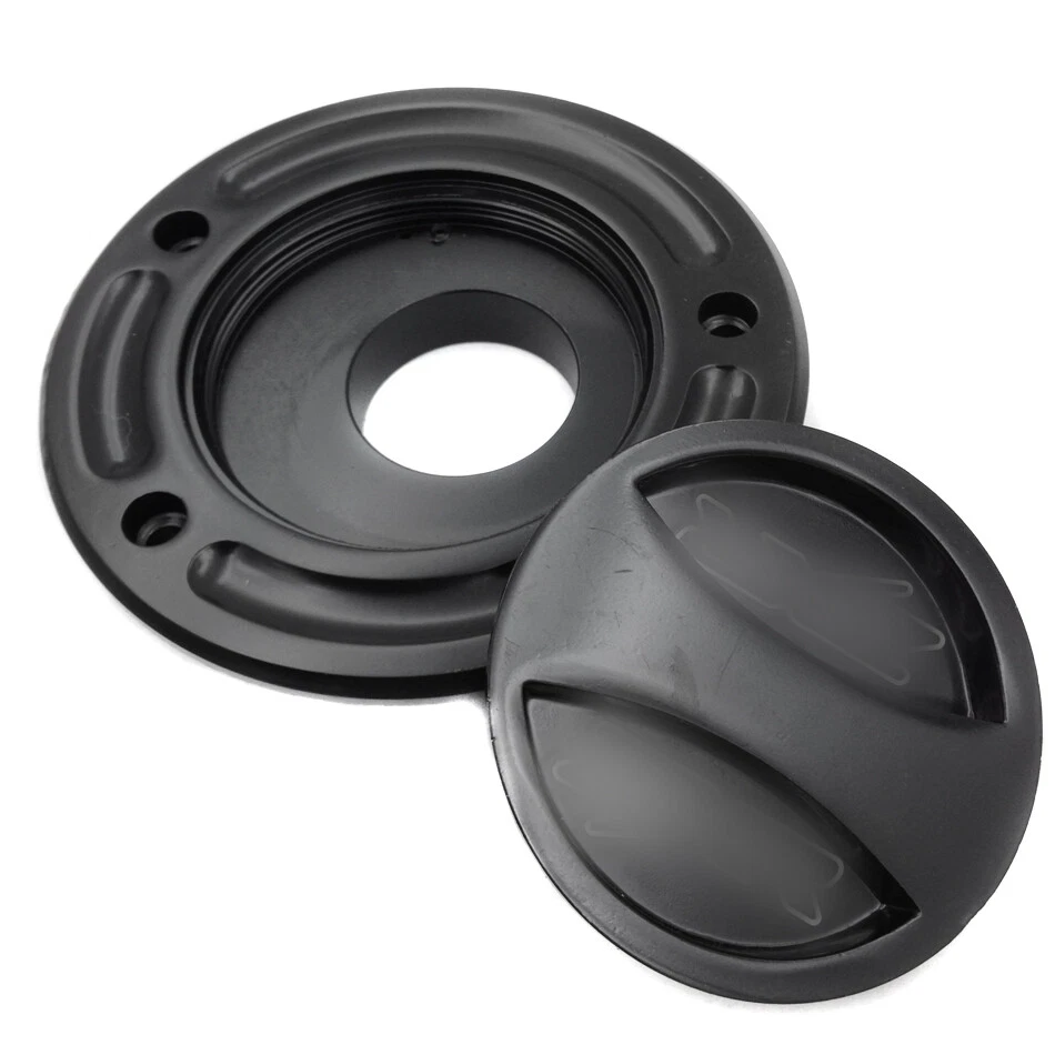 Tampa preta do tanque de combustível torção para Kawasaki ZX-14R/ ZZR1200/ZRX1200R - Imagem 3 de 4