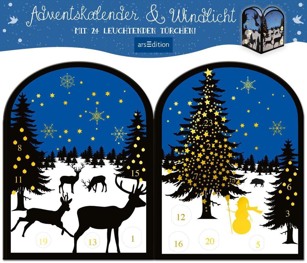 Thumbnail - Teelichthäuschen Winternacht