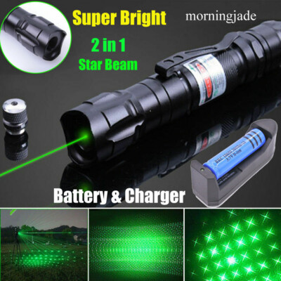 9900miles Assassin 532nm Green Laser Pointer Pen Astronomy Visible Beam Lazer