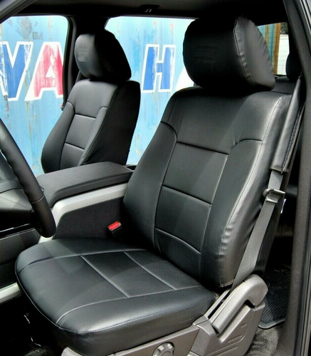 Housses De Siège Avant IGGEE En Simili Cuir Pour LEXUS LX 470 1998-2007 – 13 Couleurs – Compatible Airbag