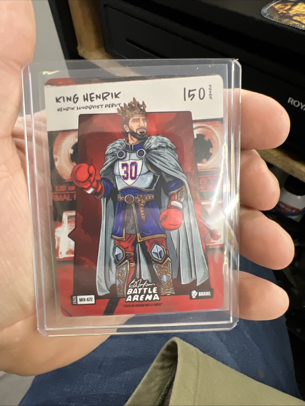 King Henrik Bo Jackson Battle Arena 1st Edition Mix Tape Foil