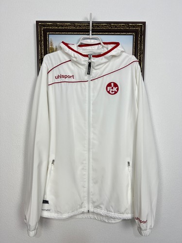 Vintage Kaiserslautern Football Jacket Soccer Track Top Hooded Windbreaker Sz XL