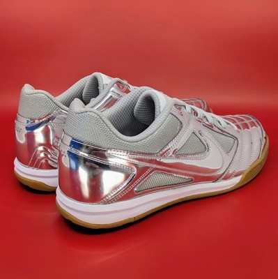 Nike Gato LV8 Low Metallic Silver Gum Bottom Retro Shoes  display picture 3