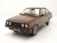 Ford Escort MK2 Rs 2000 1977 Dunkelbraun Modellauto 1:18 Mcg