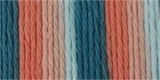 Spinrite 162102-2749 Handicrafter Cotton Yarn - Ombres-Coral Seas