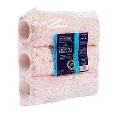Hamilton Perfecion 9" Long Pile Paint Roller Sleeve x 3, Rough Surfaces