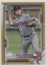 2021 Bowman Chrome Prospects Gold Refractor 37/50 Blaze Jordan #BCP-195 0s9t