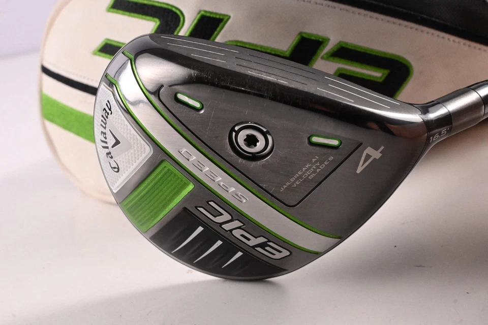 Callaway Epic Speed #4 Wood / 16.5 Degree / Stiff Flex Aldila NV Green 75 Shaft - Image 2 of 4