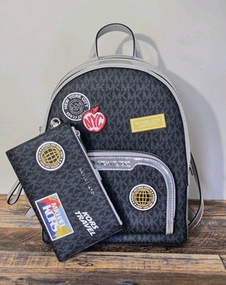 NWT Michael Kors Jaycee Backpack And Wallet Set