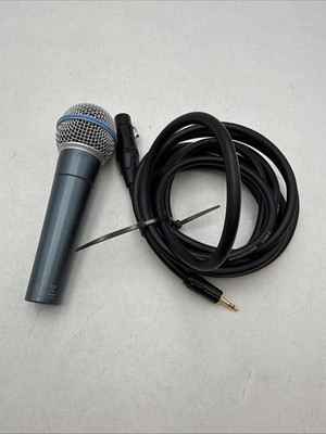 Behringer Dynamic Super Cardioid Microphone W/ Mic Cable TESTED EXCELLENT
