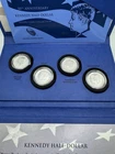 💥💥 2014 50th Anniversary Kennedy Silver Half-Dollar - 4 Coin Set 90% Silver