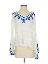 Raga Women White Long Sleeve Blouse S