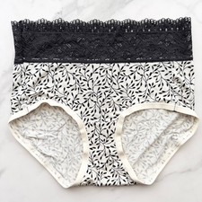 Soma Embraceable Super Soft Enchanting Lace Modern Brief Panty Fleur Vine
