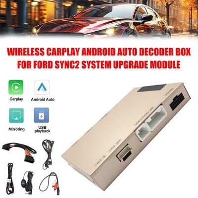 Autoradio Wireless CarPlay für Ford Flex Taurus Sync2 Android Auto Decoder Box