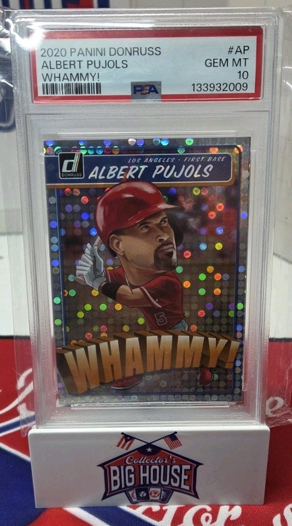 2020 Donruss Albert Pujols Whammy 🔥 CASE HIT 🔥 PSA 10 💎 Future HOF 💎