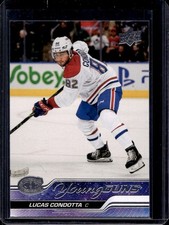 Lucas Condotta 2023-24 Upper Deck #484 Young Guns Rookie Qty Available