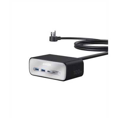 Anker A91C4-111 7-Outlet Power Strip, Black