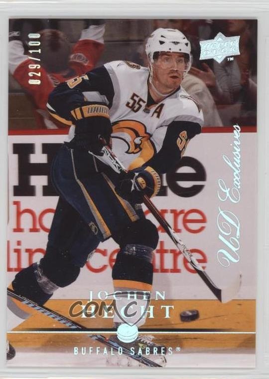 2008-09 Upper Deck UD Exclusives 29/100 Jochen Hecht #273 2d8