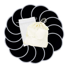 Nursing Breast Pads 14 Pack Laundry Bag Travel Storage Bag, 3 Sizes: 3.9/4