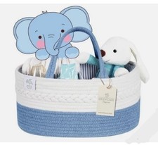 Diaper Caddy Organizer Basket Shower Gift for Nursery Baby Toys Clothes Tote Bag