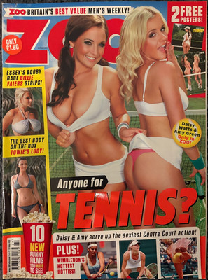Zoo magazine UK 2012 March 2 8 - Daisy Watts Amy Green