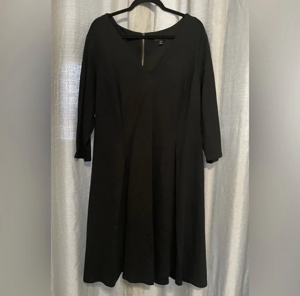 lane bryant black dresses This Lane Bryant women's dress is a stunning black