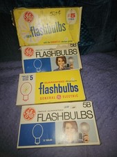 4 Dozen GENERAL ELECTRIC 5B FLASH BULBS 48 Count NEW Vintage NOS